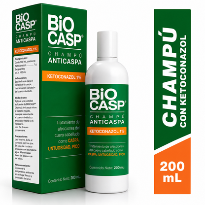 BIOCASP Champú Anticaspa⭐