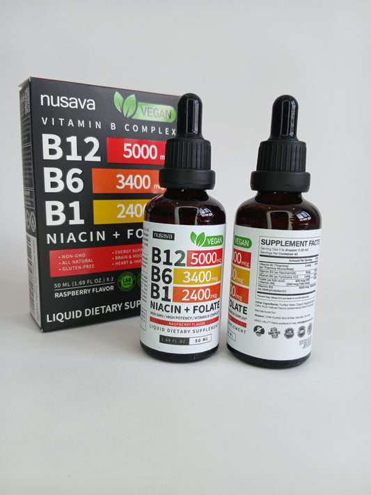 Complejo B Líquido Nusava⚡X2