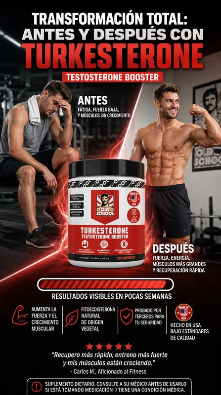 Turkesterone · Classic Series · 120 cápsulas💪