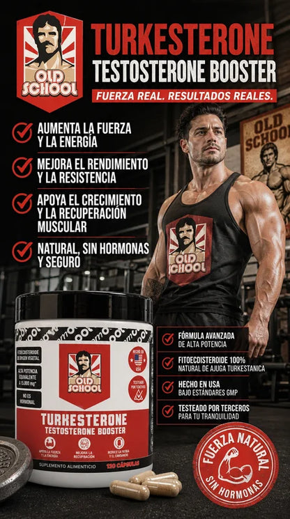 Turkesterone · Classic Series · 120 cápsulas💪