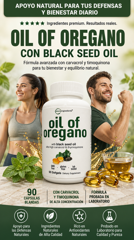 Oil of Oregano + Black Seed Oil🛡️