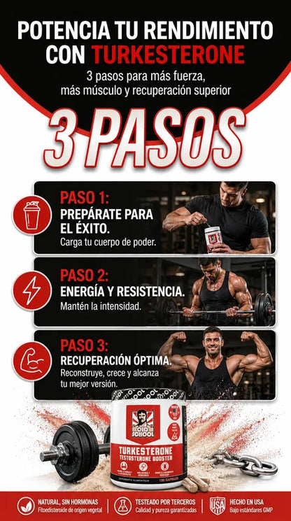 Turkesterone · Classic Series · 120 cápsulas💪