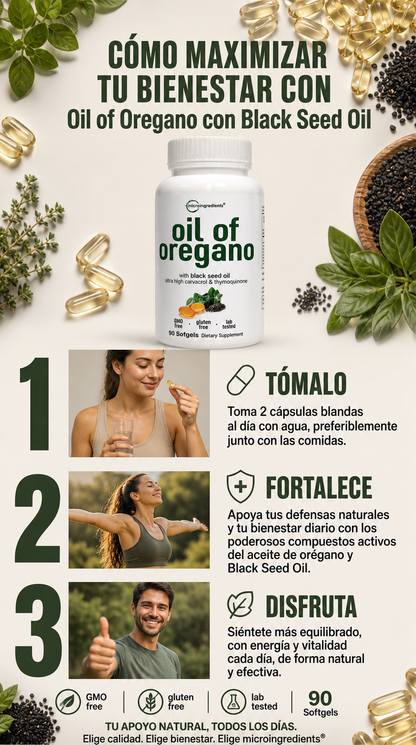 Oil of Oregano + Black Seed Oil🛡️