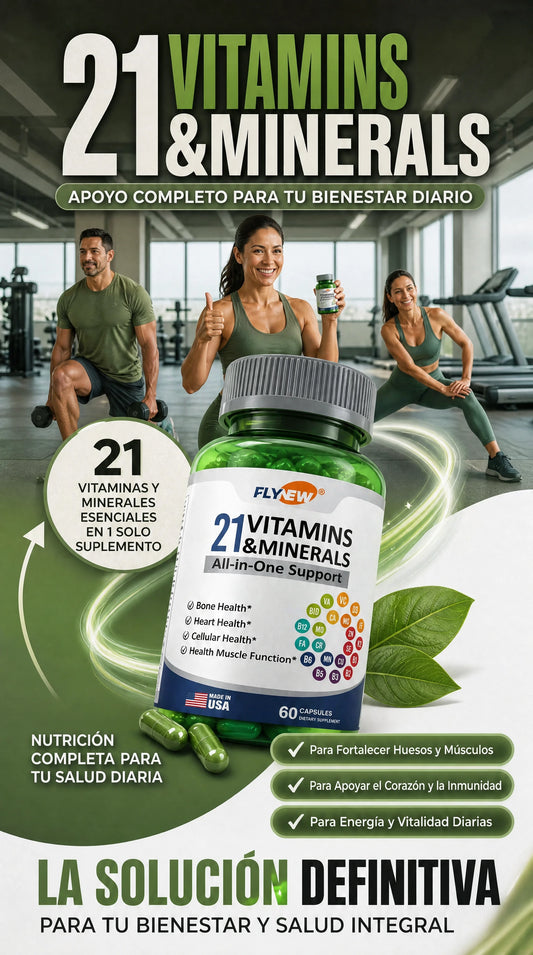 FLYNEW 21 Vitamins & Minerals⚡