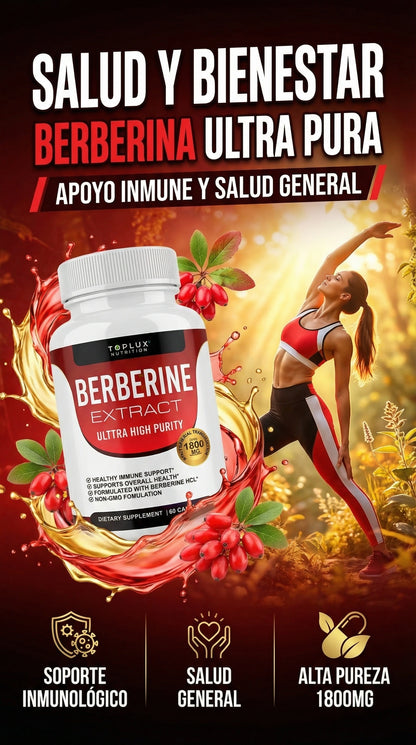Berberina Ultra Pura 1800mg🌿