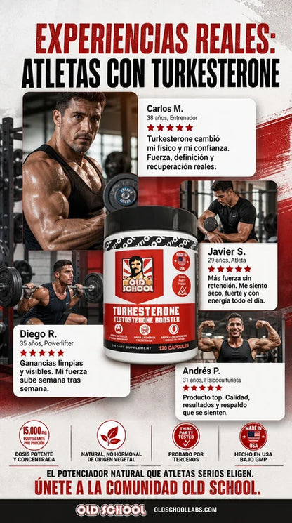Turkesterone · Classic Series · 120 cápsulas💪
