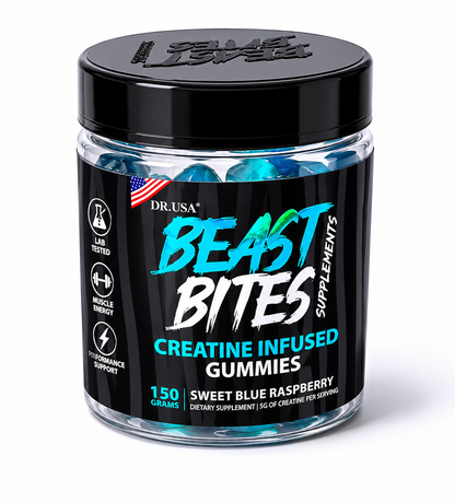 Beast Bites Fit Gomitas De Creatina Monohidratada🍬💪